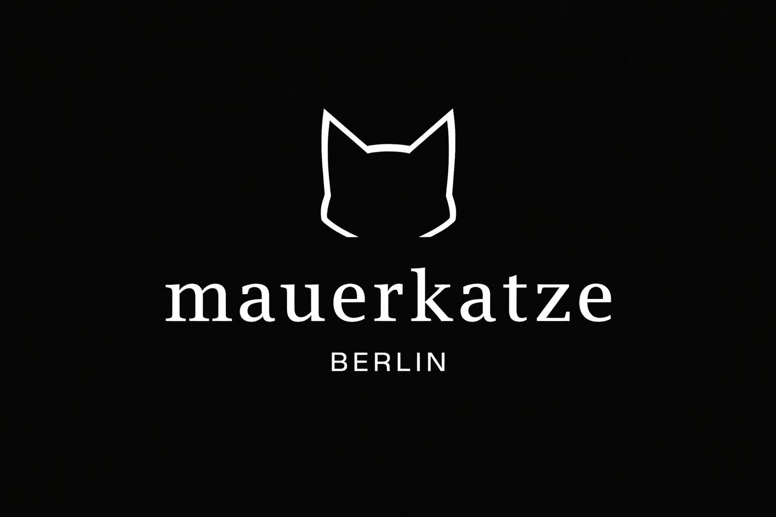 Mauerkatze Berlin Logo